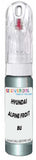 10ml–30ml touch-up kit for Hyundai Tucson chips and scratches, precise colour match to Alpine Frost Metallic Bu