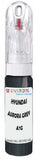10ml–30ml touch-up kit for Hyundai I20 chips and scratches, precise colour match to Aurora Grey Metallic A7G