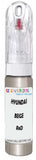 10ml–30ml touch-up kit for Hyundai Creta chips and scratches, precise colour match to Beige Metallic R6D