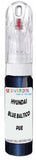 10ml–30ml touch-up kit for Hyundai Genesis chips and scratches, precise colour match to Blue Baltico Metallic Pue