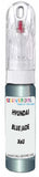 10ml–30ml touch-up kit for Hyundai I40 chips and scratches, precise colour match to Blue Jade Metallic X6U