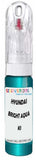 10ml–30ml touch-up kit for Hyundai Scoupe chips and scratches, precise colour match to Bright Aqua Metallic Ki