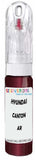 10ml–30ml touch-up kit for Hyundai Sonata chips and scratches, precise colour match to Canton Cherry Mat Ar