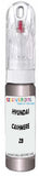 10ml–30ml touch-up kit for Hyundai Excel chips and scratches, precise colour match to Cashmere Metallic Zb