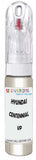 10ml–30ml touch-up kit for Hyundai Equus chips and scratches, precise colour match to Centennial White Mica Vp