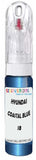 10ml–30ml touch-up kit for Hyundai Accent chips and scratches, precise colour match to Coastal Blue Metallic Sb