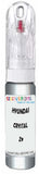 10ml–30ml touch-up kit for Hyundai Grandeur chips and scratches, precise colour match to Crystal Silver Metallic Z9