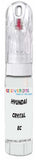 10ml–30ml touch-up kit for Hyundai H300 chips and scratches, precise colour match to Crystal White Ec