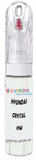 10ml–30ml touch-up kit for Hyundai I10 chips and scratches, precise colour match to Crystal White Hw