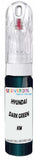 10ml–30ml touch-up kit for Hyundai Elantra chips and scratches, precise colour match to Dark Green Mica Km