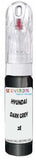 10ml–30ml touch-up kit for Hyundai I20 chips and scratches, precise colour match to Dark Grey Metallic 2E