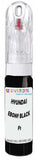 10ml–30ml touch-up kit for Hyundai Santa Fe chips and scratches, precise colour match to Ebony Black F1