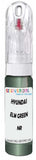 10ml–30ml touch-up kit for Hyundai Coupe chips and scratches, precise colour match to Elm Green Mica Metallic Nr