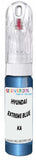 10ml–30ml touch-up kit for Hyundai Matrix chips and scratches, precise colour match to Extreme Blue Pearl Ka