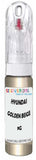 10ml–30ml touch-up kit for Hyundai Matrix chips and scratches, precise colour match to Golden Beige Metallic 9G