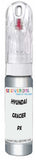 10ml–30ml touch-up kit for Hyundai Trajet chips and scratches, precise colour match to Gracier Silver Metallic Px