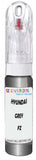 10ml–30ml touch-up kit for Hyundai Sonata chips and scratches, precise colour match to Grey Fz