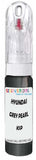 10ml–30ml touch-up kit for Hyundai Genesis chips and scratches, precise colour match to Grey Pearl Ksp