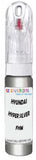 10ml–30ml touch-up kit for Hyundai Azera chips and scratches, precise colour match to Hyper Silver Metallic Fhm