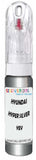 10ml–30ml touch-up kit for Hyundai Ioniq 5 chips and scratches, precise colour match to Hyper Silver Metallic Mat Yev