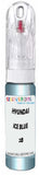 10ml–30ml touch-up kit for Hyundai Getz chips and scratches, precise colour match to Ice Blue Metallic 2B
