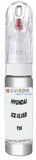 10ml–30ml touch-up kit for Hyundai Elantra chips and scratches, precise colour match to Ice Silver Metallic Y5S