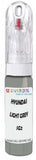 10ml–30ml touch-up kit for Hyundai Veloster chips and scratches, precise colour match to Light Grey Pearl Sg2