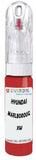 10ml–30ml touch-up kit for Hyundai Excel chips and scratches, precise colour match to Marlborough Red Xw