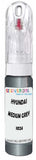 10ml–30ml touch-up kit for Hyundai Santa Fe chips and scratches, precise colour match to Medium Grey 1024