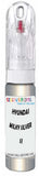 10ml–30ml touch-up kit for Hyundai Matrix chips and scratches, precise colour match to Milky Silver Pearl Metallic Sj