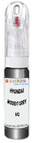 10ml–30ml touch-up kit for Hyundai Equus chips and scratches, precise colour match to Modest Grey Metallic Vg