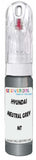 10ml–30ml touch-up kit for Hyundai H1 chips and scratches, precise colour match to Neutral Grey Metallic Nt