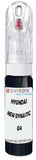 10ml–30ml touch-up kit for Hyundai Dynasty chips and scratches, precise colour match to New Dynastic Blue Mica Qa