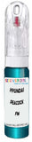 10ml–30ml touch-up kit for Hyundai Excel chips and scratches, precise colour match to Peacock Green Metallic Fm