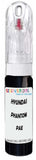 10ml–30ml touch-up kit for Hyundai I40 Kombi chips and scratches, precise colour match to Phantom Black Metallic Pae