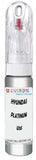 10ml–30ml touch-up kit for Hyundai Tucson chips and scratches, precise colour match to Platinum Silver Metallic U5S