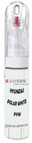 10ml–30ml touch-up kit for Hyundai Kona Ev chips and scratches, precise colour match to Polar White Pyw