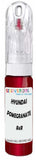 10ml–30ml touch-up kit for Hyundai Santro chips and scratches, precise colour match to Pomegranate Red Pearl R4R