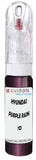 10ml–30ml touch-up kit for Hyundai Elantra chips and scratches, precise colour match to Purple Rain Pearl 7D