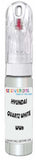 10ml–30ml touch-up kit for Hyundai Elantra chips and scratches, precise colour match to Quartz White Pearl Ww8