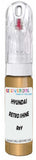 10ml–30ml touch-up kit for Hyundai Eon chips and scratches, precise colour match to Retro Shine Metallic R8Y