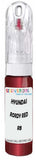 10ml–30ml touch-up kit for Hyundai Matrix chips and scratches, precise colour match to Rordy Red Mica Rb