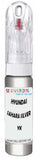 10ml–30ml touch-up kit for Hyundai H1 chips and scratches, precise colour match to Sahara Silver Metallic Yk