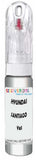 10ml–30ml touch-up kit for Hyundai Equus chips and scratches, precise colour match to Santiago Silver Metallic Y6S