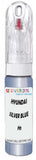 10ml–30ml touch-up kit for Hyundai Santa Fe chips and scratches, precise colour match to Silver Blue Mat H1