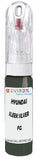 10ml–30ml touch-up kit for Hyundai I20 chips and scratches, precise colour match to Sleek Silver Metallic Fg
