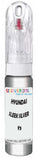 10ml–30ml touch-up kit for Hyundai I10 chips and scratches, precise colour match to Sleek Silver Metallic Y5