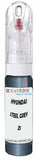 10ml–30ml touch-up kit for Hyundai Sonata chips and scratches, precise colour match to Steel Grey Mat Zs