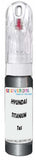 10ml–30ml touch-up kit for Hyundai Santa Fe chips and scratches, precise colour match to Titanium Silver Metallic T6S