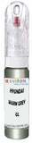 10ml–30ml touch-up kit for Hyundai Santa Fe chips and scratches, precise colour match to Warm Grey Mica Metallic Gl